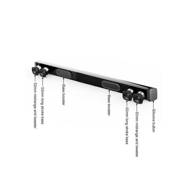 Tedber Bolan LP09 SoundBar Bluetooth Speaker With Inbuilt Woofer HT