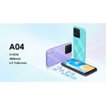itel A04 6.3" HD+ Screen, 2GB RAM + 32GB ROM, 4000mAh, 5MP Camera, 3G, Fingerprint & Face Unlock