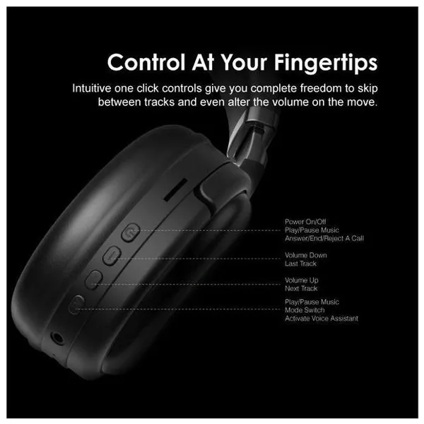 oraimo BoomPop Over-Ear Wireless Headphones