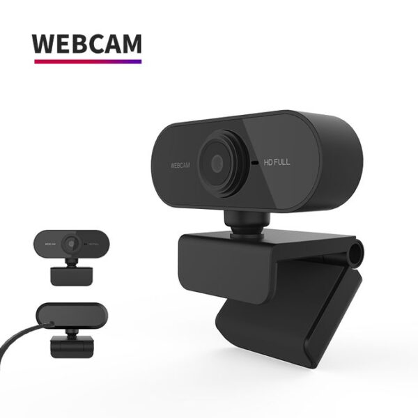 Webcam 1080P Full HD Computer Camera With Microphone