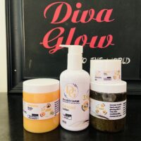Caramel set: for dark and glowing skin